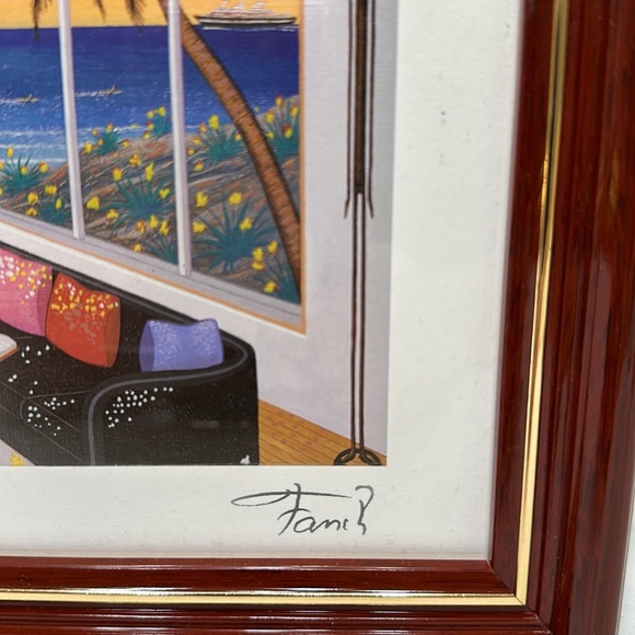 “Interior with Three Matisse” seriolithograph - Picture 3 of 10